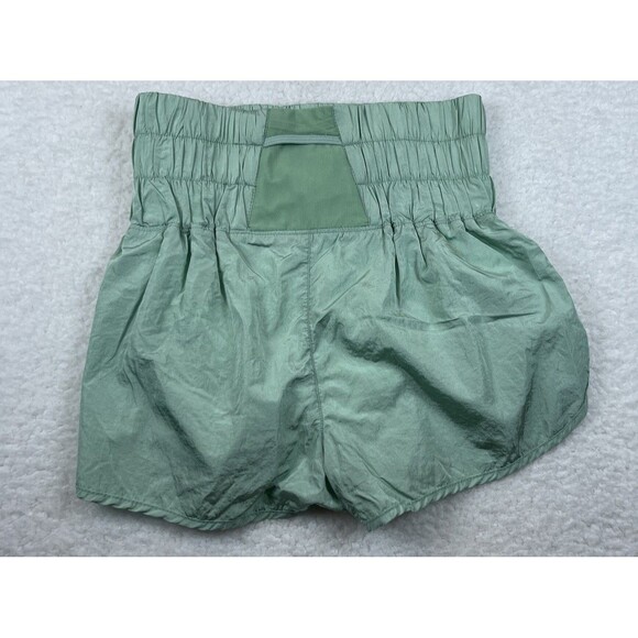 Free People Movement Shorts Womens S The Way Home Mint Green High Rise Lined - Picture 9 of 10